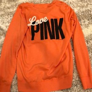 Orange Victoria’s Secret Hoodie